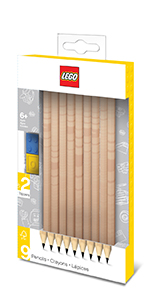 LEGO Stationery Graphite Pencils