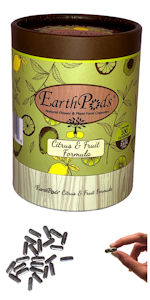 EarthPods Dwarf Meyers Lemon Lime Orange Citrus Fruit Organic Plant Food Fertilizer Spikes