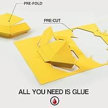 Pre-Fold pre-creased paper craft