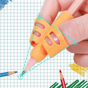 Pen Grip with hollow design breathable, comfortable and durable One-second positioning easy to grasp