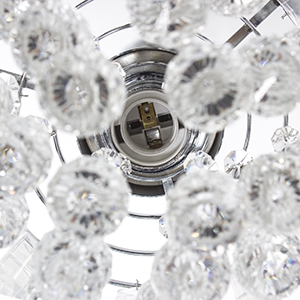 crystal pendant light