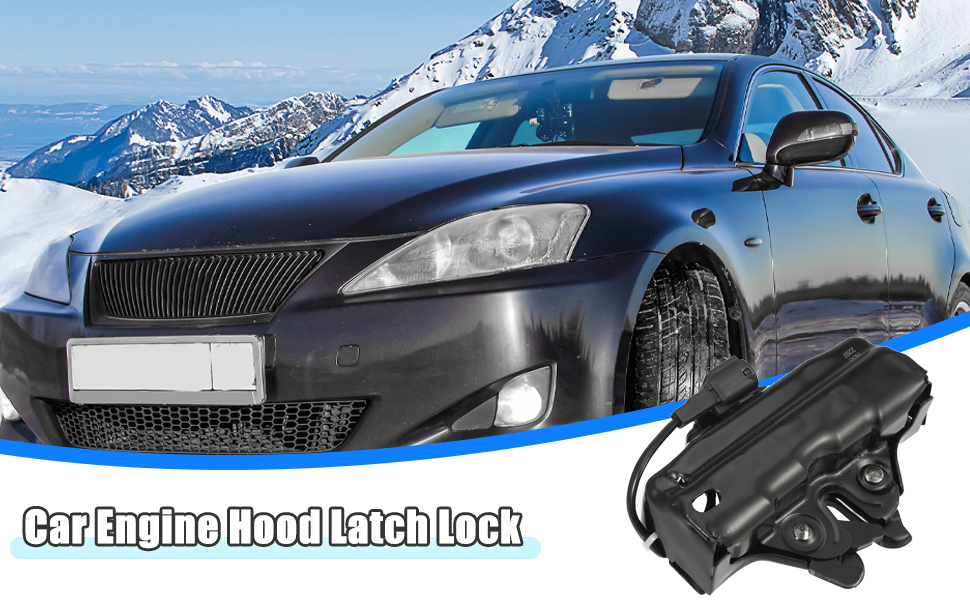 Forwinparts Hood Latch Lock For 2014 2015 2016 Lexus IS250