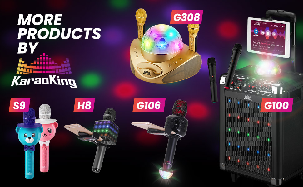 KaraoKing New 2020 Karaoke Machine for Adults and Kids