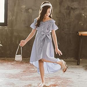 Amazon ワンピース ガールズ 女の子 夏服 子供服 可愛い ロング ドレス フィッシュテール オフショルダー 肩出し リボン セットアップ チュニック トップス 普段着 通学 通園 ワンピース チュニック 通販 Amazon ワンピース ガールズ 女の子 夏服 子供服 可愛い ロング ドレス フィッシュテール オフショルダー 肩出し リボン セットアップ チュニック トップス 普段着 通学 通園 ワンピース チュニック 通販