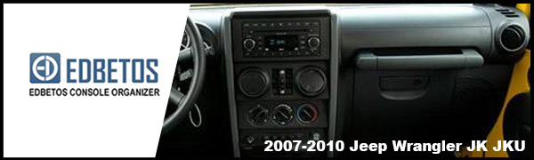 GrabTray Passenger Grab Handle Storage Box for 2007-2010 Jeep Wrangler JK JKU Organizer Tray