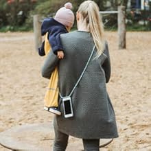Crossbody lanyard phone case baby mom