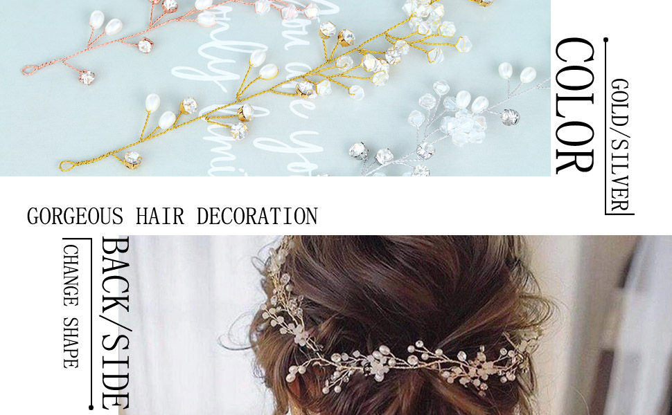 bridal hair accessories;wedding hair dress;handmade headpiece;headband;hair vine;vintage accessories