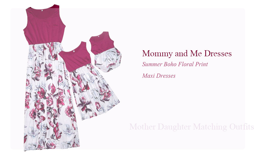 mommy and me maxi dresses amazon
