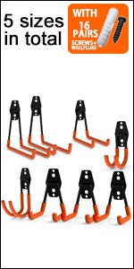 CoolYeah Garage Hook 8 pack