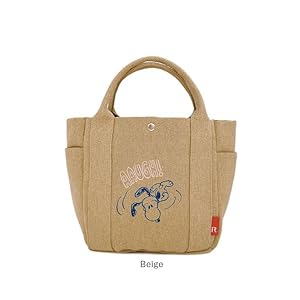 Amazon | スヌーピー トートバッグ 小さめ リサイクルコットン