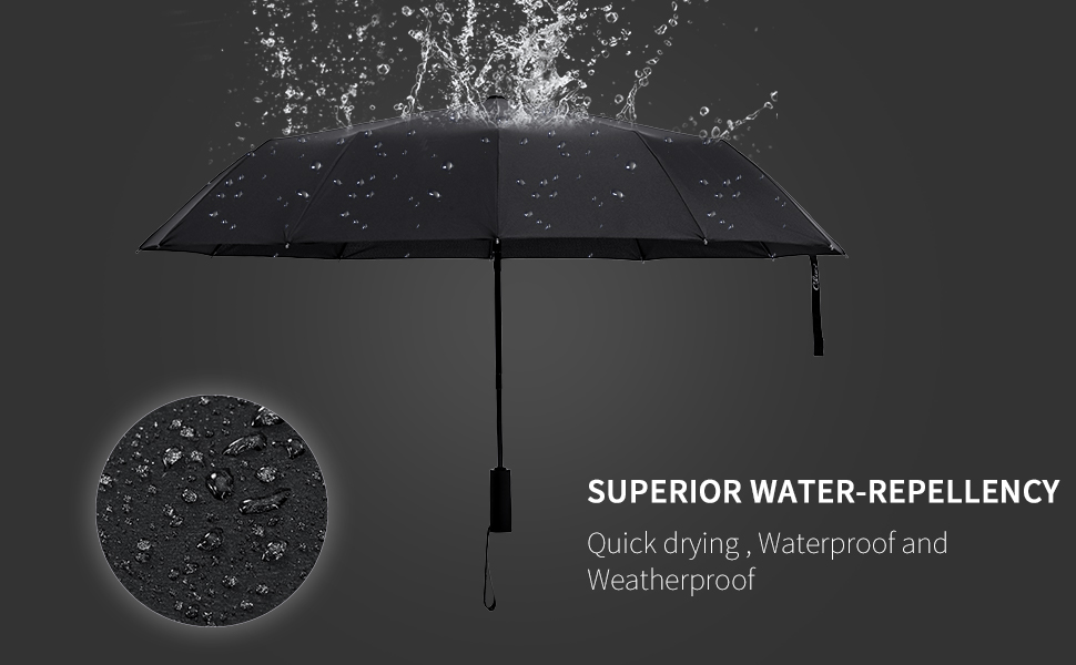 Top 10 Best amazonbasics automatic travel umbrella with wind vent