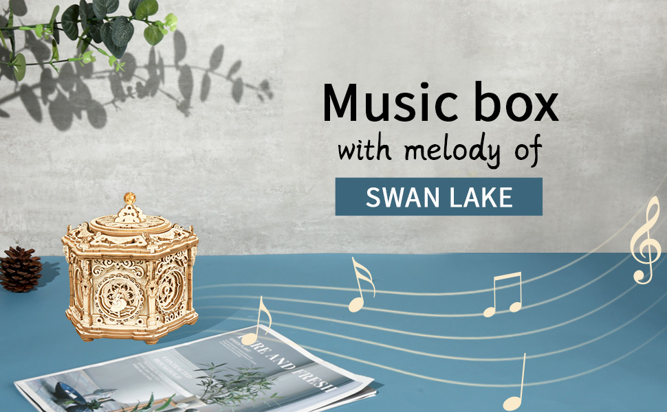 Title 4, ROBOTIME Secret Garden Puzzle 3D Carillon. Crea...