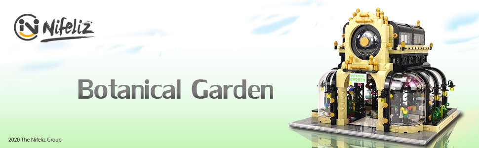 Nifeliz street Botanical Garden compatible with lego creators expert sets