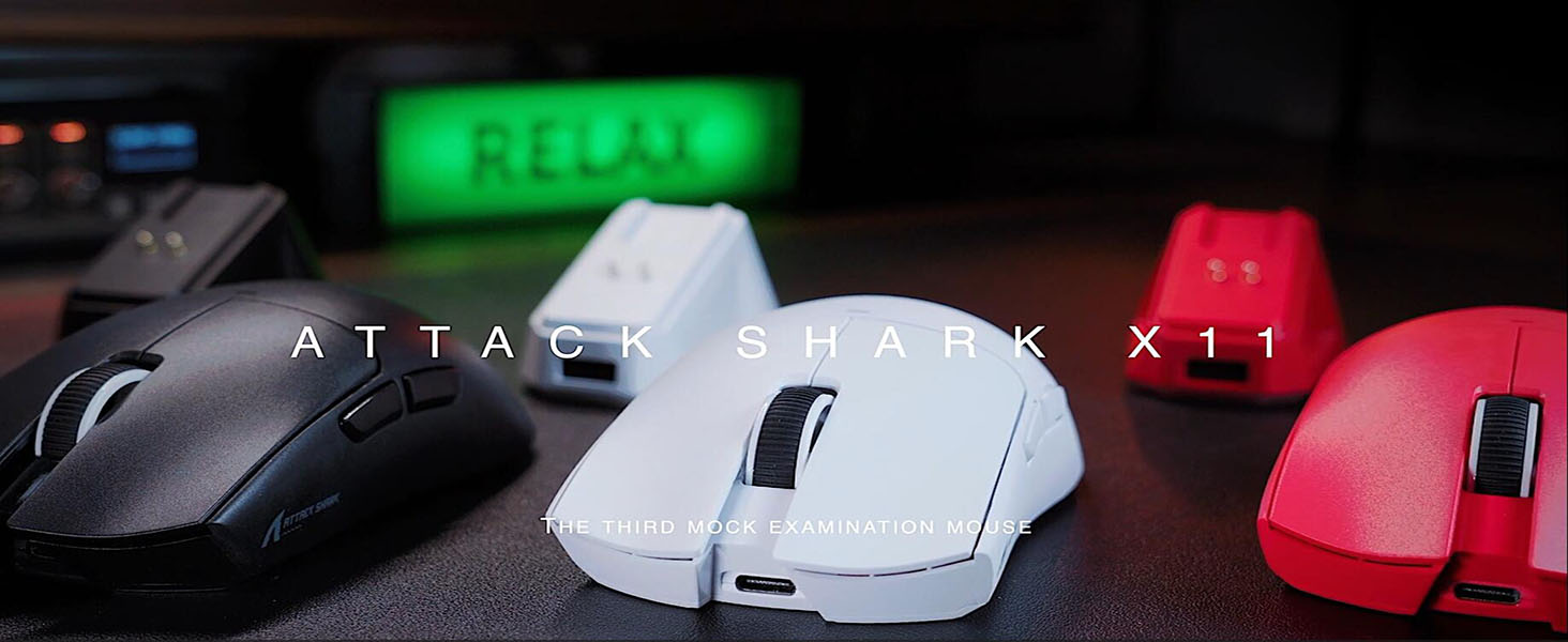 まうす Amazon | MAMBASNAKE×ATTACK SHARK X11 超軽量ゲーミングマウス