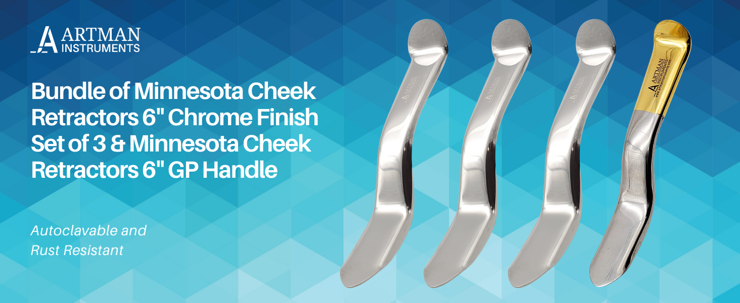 YILON 　Cut out cheek op Amazon.com: Bundle of 3 PCS Minnesota Cheek Retractors 6