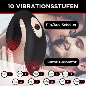 Samore ® Vibrador para parejas, con mando a distancia a juego ...