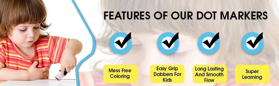 Dot Markers for toddlers