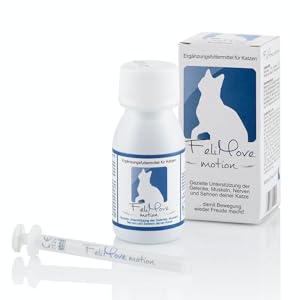 FeliMove motion Gelenkprobleme Arthrose Arthritis Katze Kater Alt Bewegung schlapp Nerven Sehnen