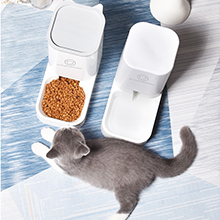 automatic cat feeder and waterer
