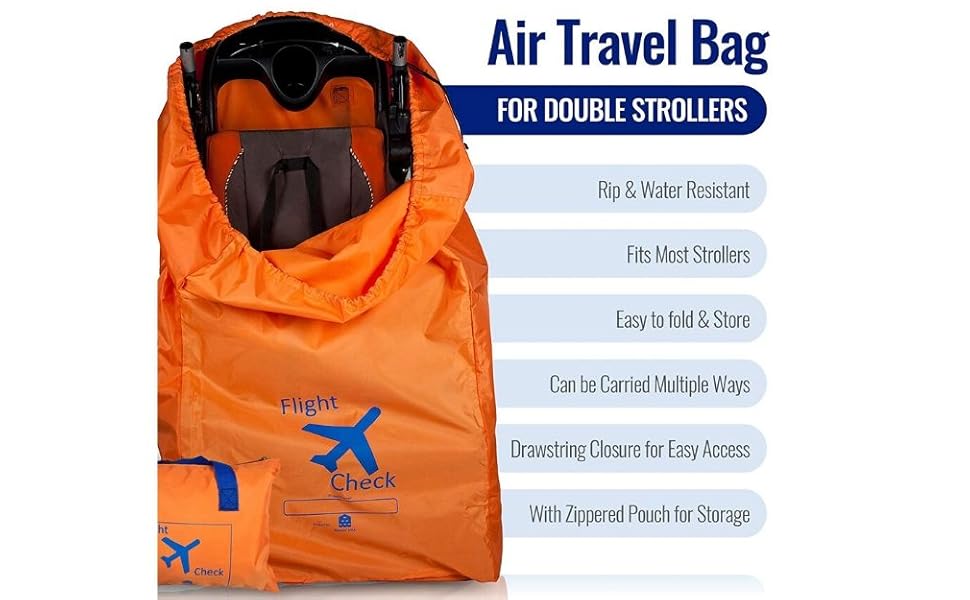 can i gate check a double stroller