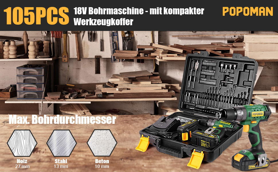 Perceuse à percussion sans fil