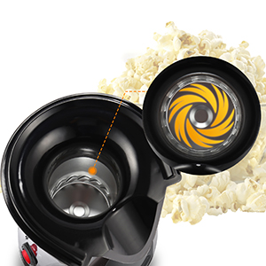 Popcornmaschine Popcorn Maker Machine für Zuhause Heissluft Popcornmaker Ohne Fett Fettfrei Ölfrei