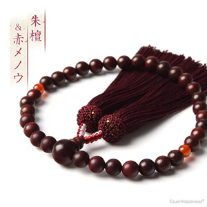 お念珠　本桑　まとめ売り　新品未使用品　数珠　お葬式お通夜 Amazon.co.jp: [EsuonHappiness] 数珠 女性用 天然木 京都職人