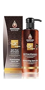 Moroccan Gold Series Salt Free Shampoo