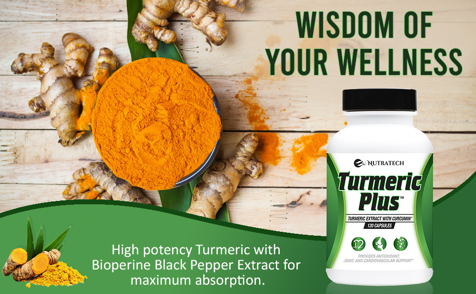 turmeric Curcumin curcuminoids supplement bioperine black pepper anti inflammatory joint arthritis