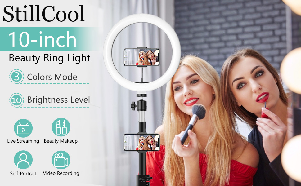 10 inch self ring light