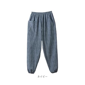 Amazon.co.jp: [コジット] 高島ちぢみ 涼感もんぺ (グレー, L-LL