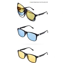 Magnetic Polarized 3 Pcs Clip-on Lens Glasses