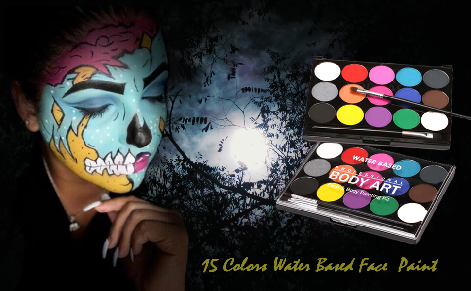 water based face paint