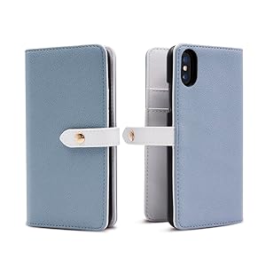 Amazon.co.jp: iPhone X/XS 手帳型 ケース 軽量 ワイヤレス充電