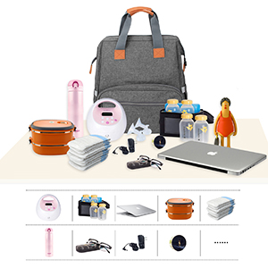 breast pump diaper bag, breast pump bags and totes, breast pump bags milk storage