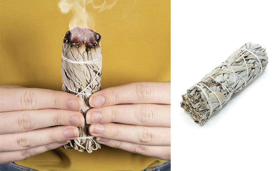 Amazon.co.jp: ホワイトセージ, バンドルセージ ワンド 無農薬