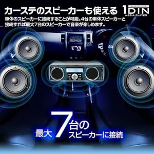 Amazon.co.jp: メディアプレーヤー ラジオ スピーカー トラック