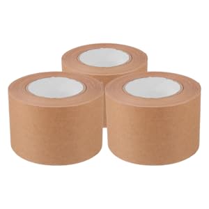 Amazon.co.jp: ロール3個 クラフト紙テープ クラフト出荷用