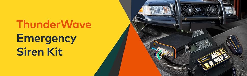 ThunderWave Emergency Siren Kit