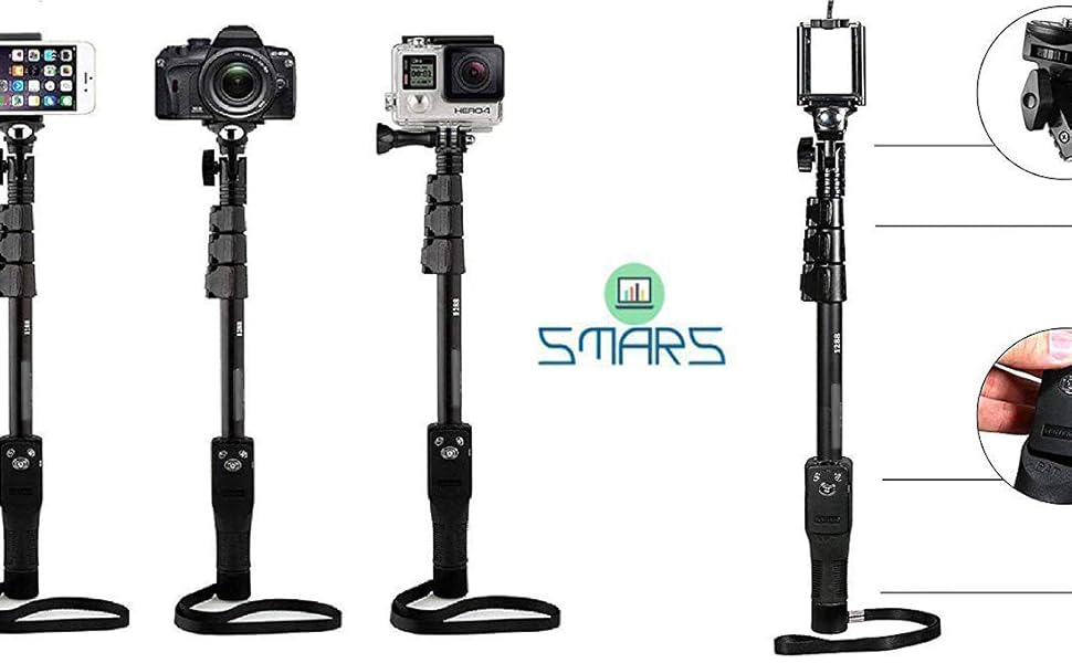 Smars Monopods & Selfie Sticks (YT1288 Professional Monopod Selfie