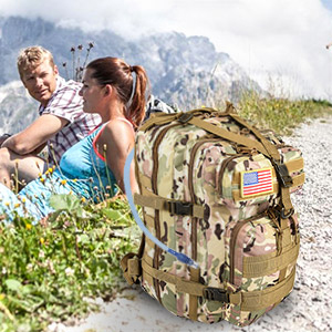 CVLIFE 40L Military Backpack Tactical Backpack 3 Day Assault Range Pack Army Rucksack Molle EDC Bag