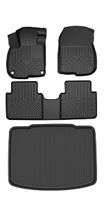 Floor Mats & Trunk Mat Compatible for CR-V