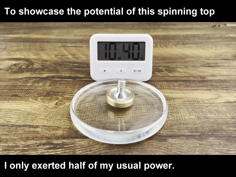 Amazon.com: DjuiinoStar High Performance Spinning Top, Spins
