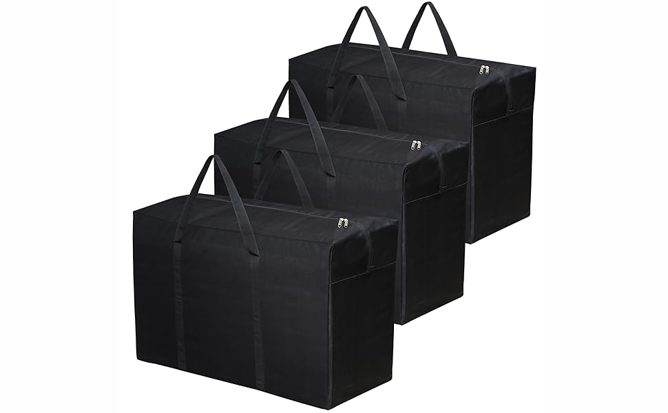 Storite 3 Pack Heavy Duty 1680 Denier Nylon 158 L MultiPurpose Moisture Proof Extra Large Toys