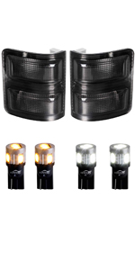 ford super duty led side maker mirror turn signal light