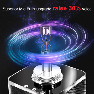 Bluetooth karaoke microphone for nice life