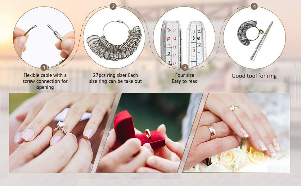 Ring sizer. Ring sizer