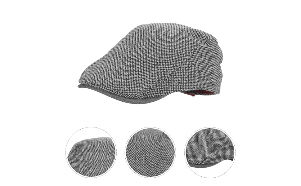 KOMBIUDA Beret Hat for Unisex Vintage Beret Outdoor Cap