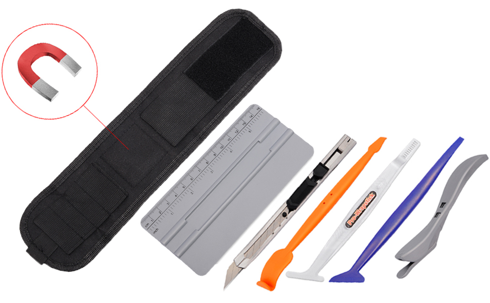 FOSHIO magnetic wrist band vinyl wrap tint tool kit