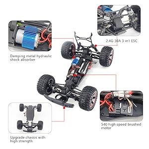 1:10 Four Wheel Drive Remote Control Off-Road Vehicle 40 km
